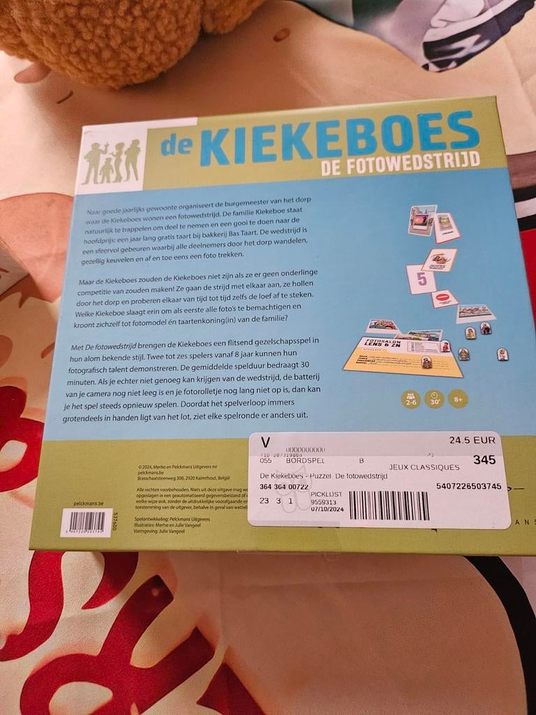 De kiekeboes, Ophalen