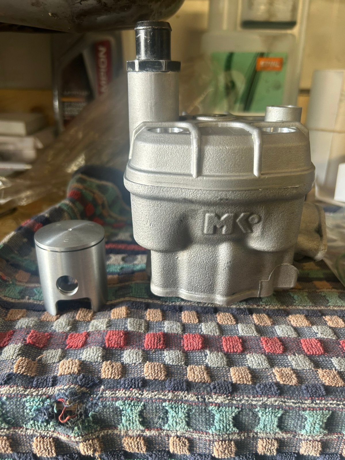Metrakit 50cc derbi, Ophalen