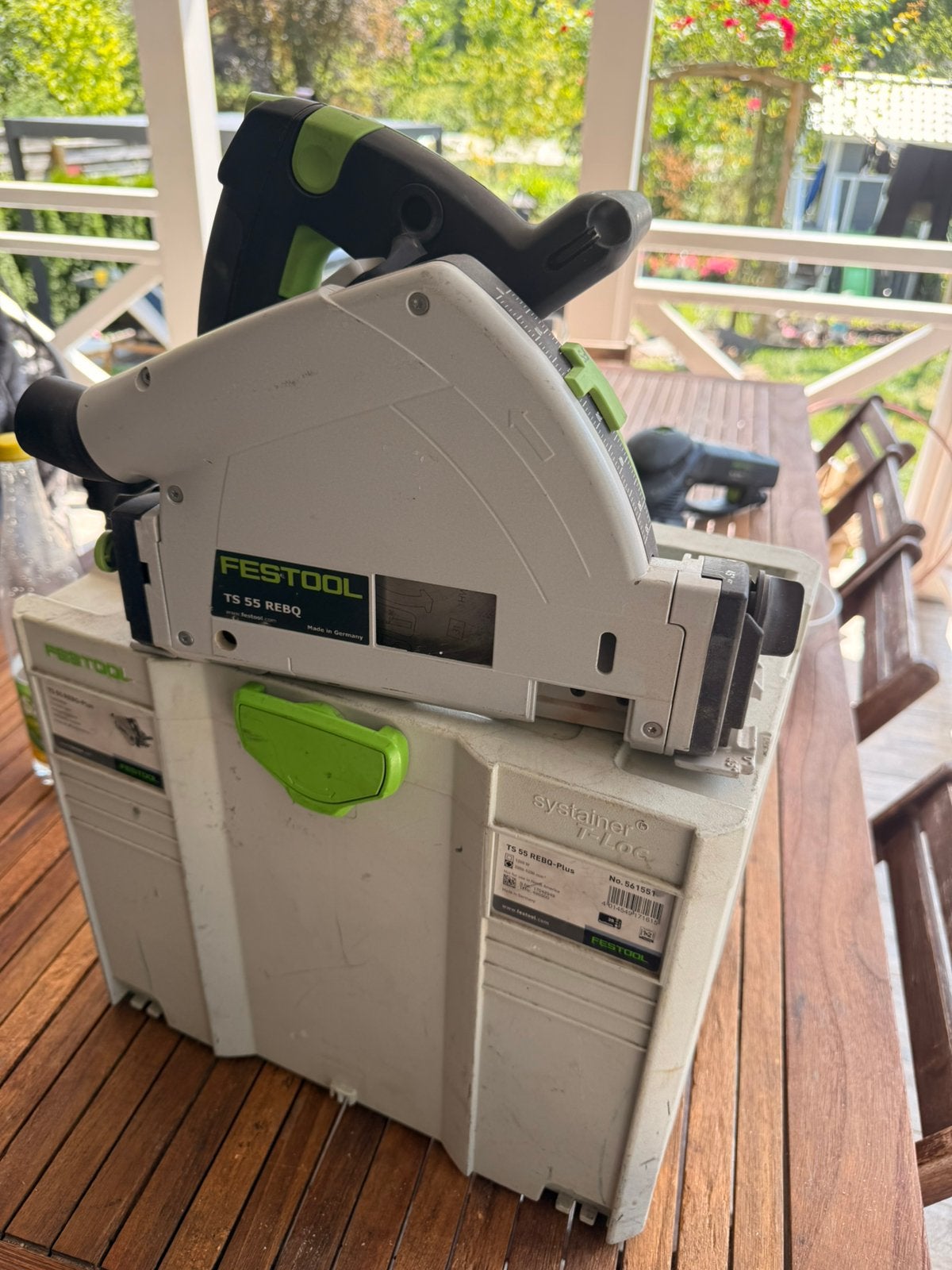 Festool TS 55 REBQ, Doe-het-zelf en Bouw, Gereedschapskisten, Ophalen, Zo goed als nieuw