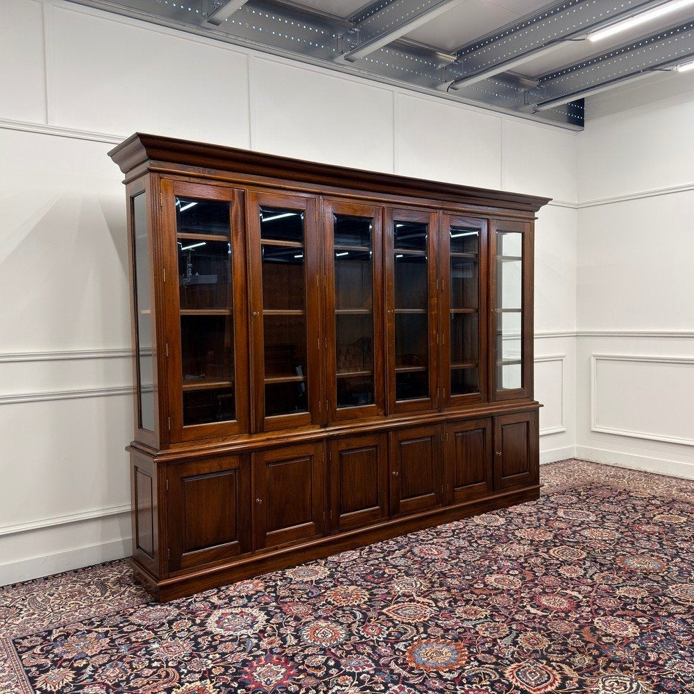 Grote Klassiek Engelse Boekenkast Kast, Ophalen