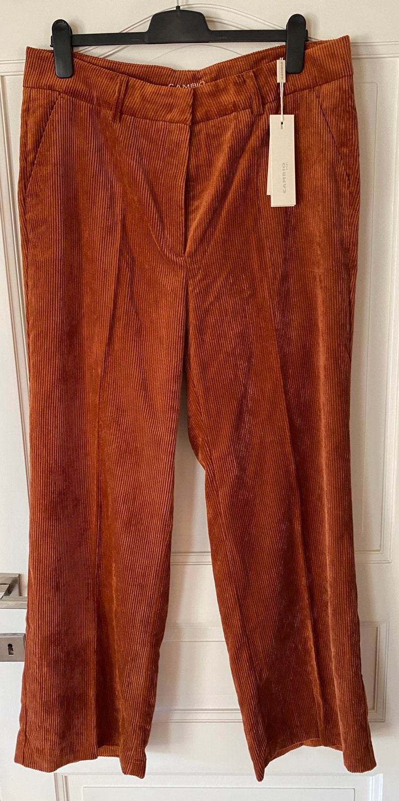 Nieuwe prachtige damespantalon Cambio, Ophalen, Bruin, Maat 46/48 (XL) of groter, Nieuw
