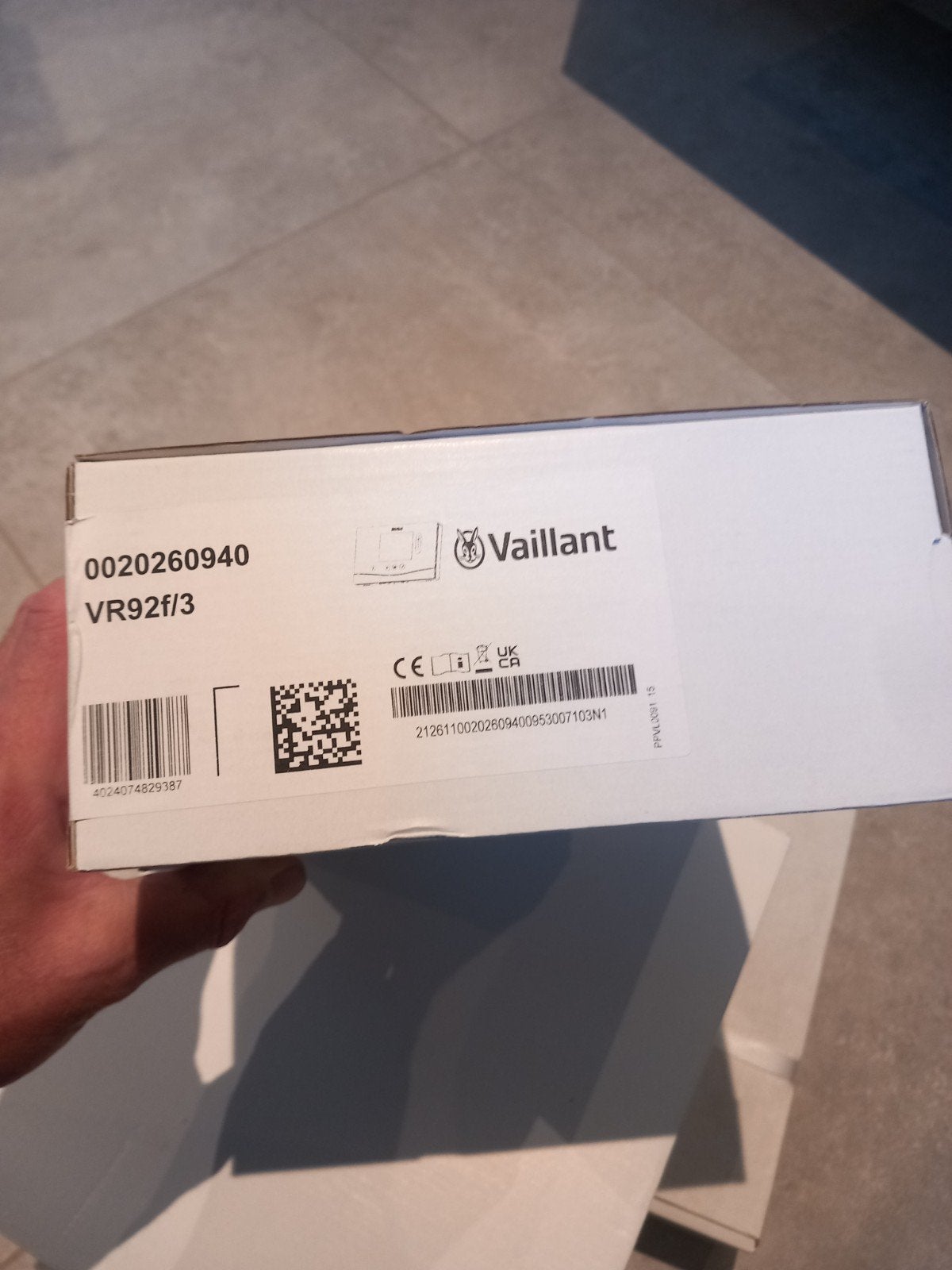 Vaillant sturing, Bricolage & Construction, Chauffe-eau & Boilers, Enlèvement