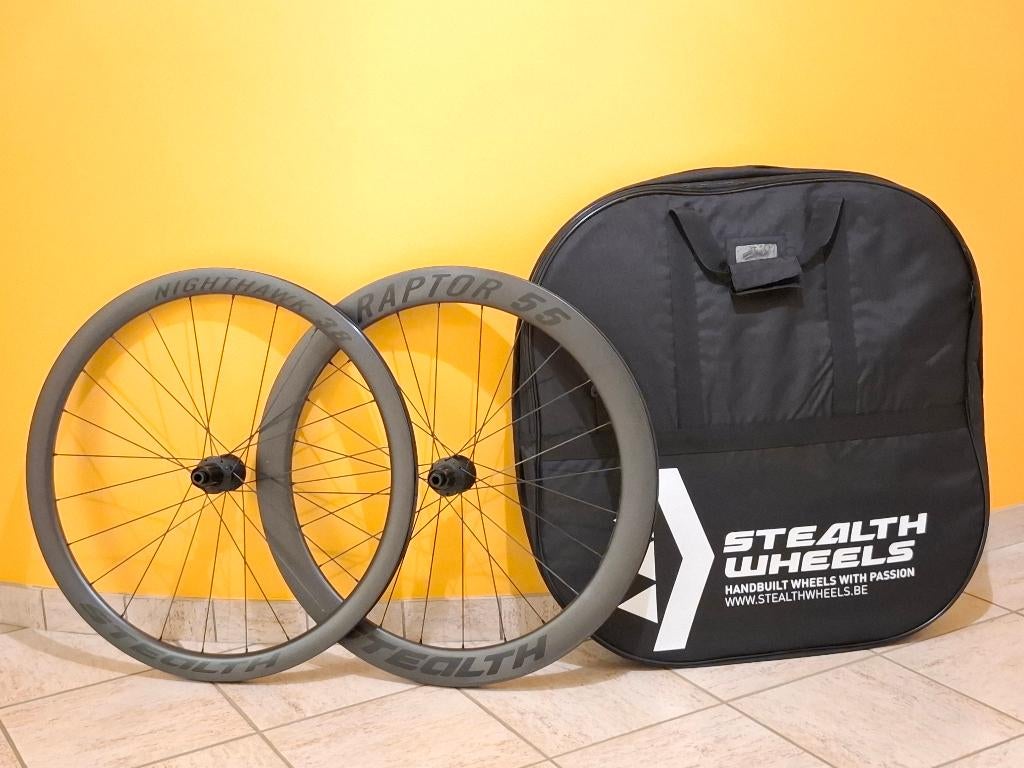 Carbon race wielenset Stealth 38 of 55 mm, Enlèvement, Neuf, Roue, Stealth Nighthawk of Raptor