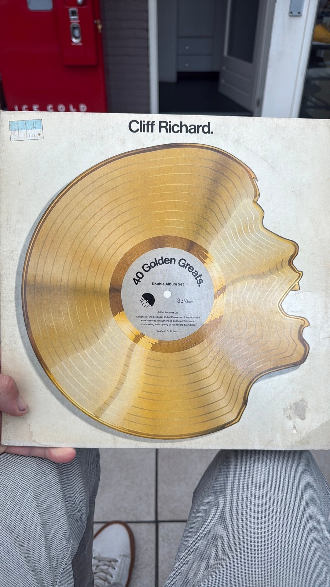 Dubbel lp Cliff Richard, Enlèvement, Comme neuf, LP