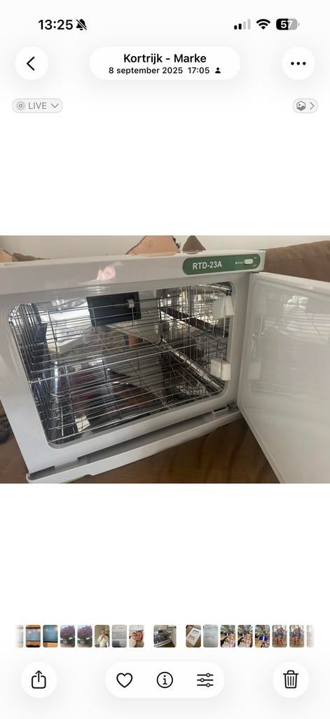 Towel warmer zo goed als nieuw, Services & Professionnels, Manucure | Autre, Autre