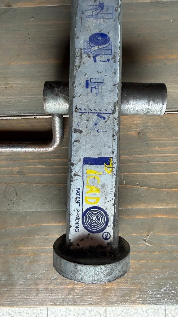 ICAD Spanband oprollen opwindspoel spanriem roller, Ophalen of Verzenden, Zo goed als nieuw, Handmatig