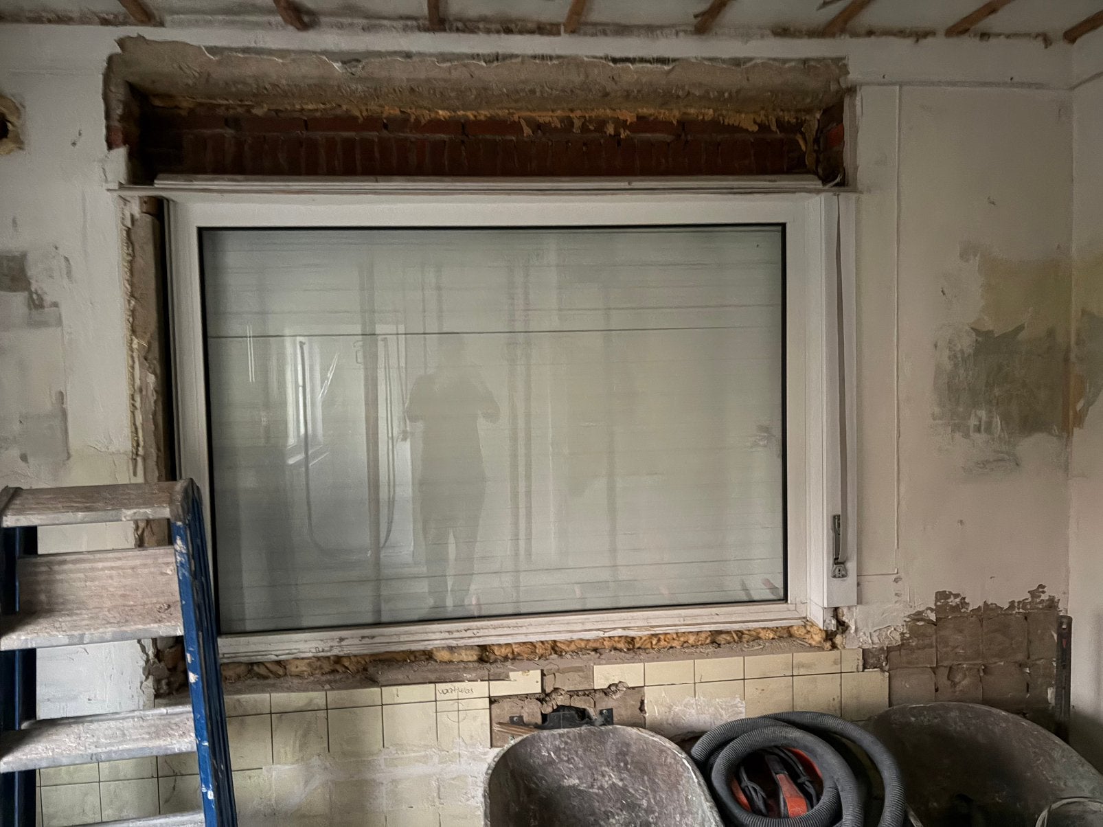 PVC ramen, Doe-het-zelf en Bouw, Ophalen, Kunststof, Gebruikt, Raamkozijn