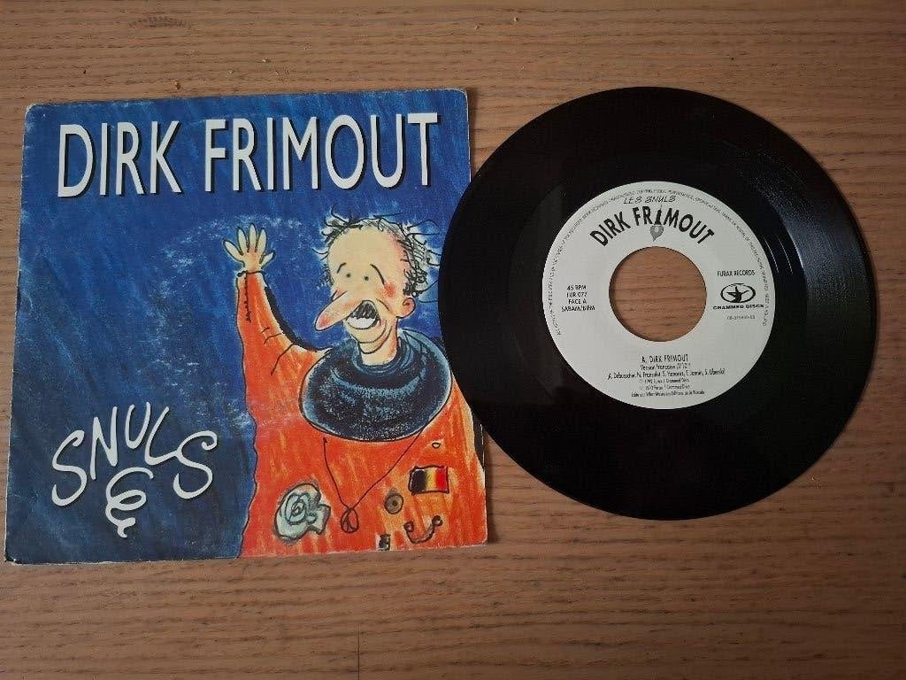 45T Dirk FRIMOUT SNULS 1992, Ophalen of Verzenden, Gebruikt