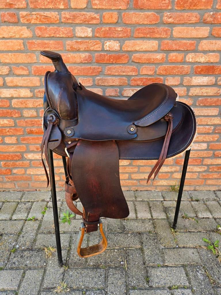 Schitterend Wildhorn westernzadel & Eques Champion Ijsland, Dieren en Toebehoren, Ophalen of Verzenden, Western