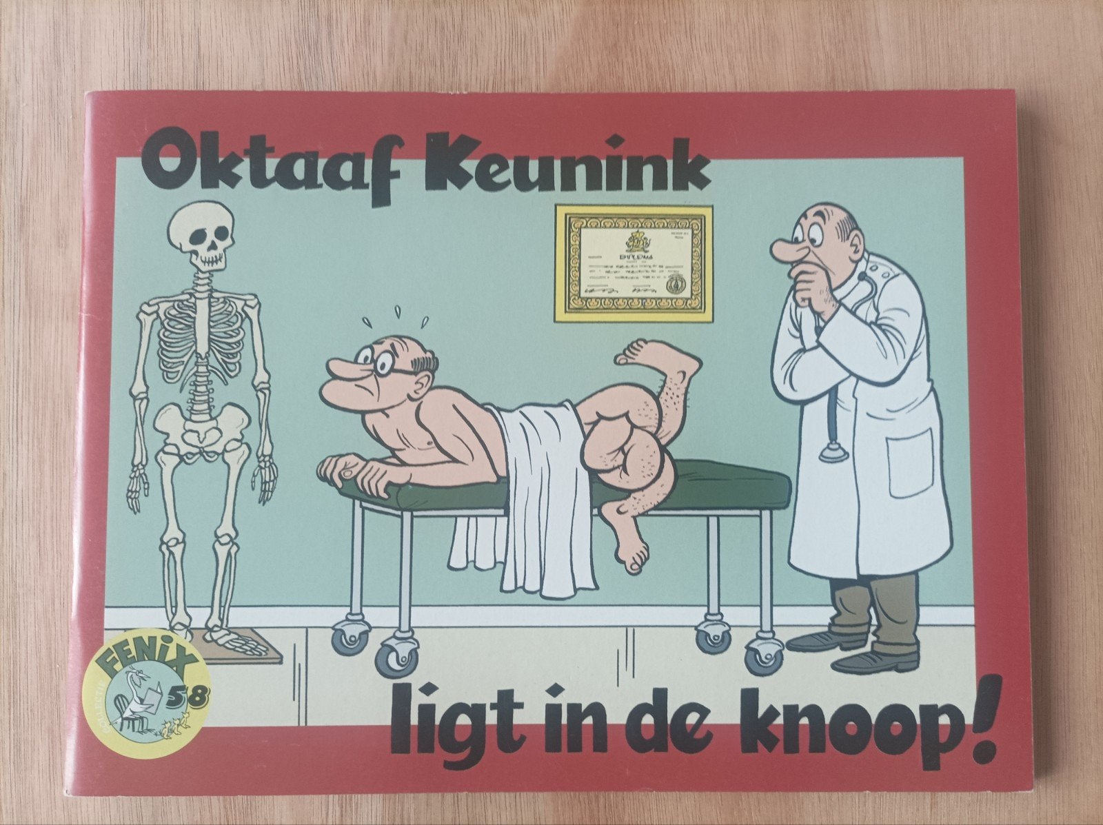 Fenix collectie oktaaf keunnink ligt in de knoop nr 58, Boeken, Stripverhalen, Ophalen of Verzenden