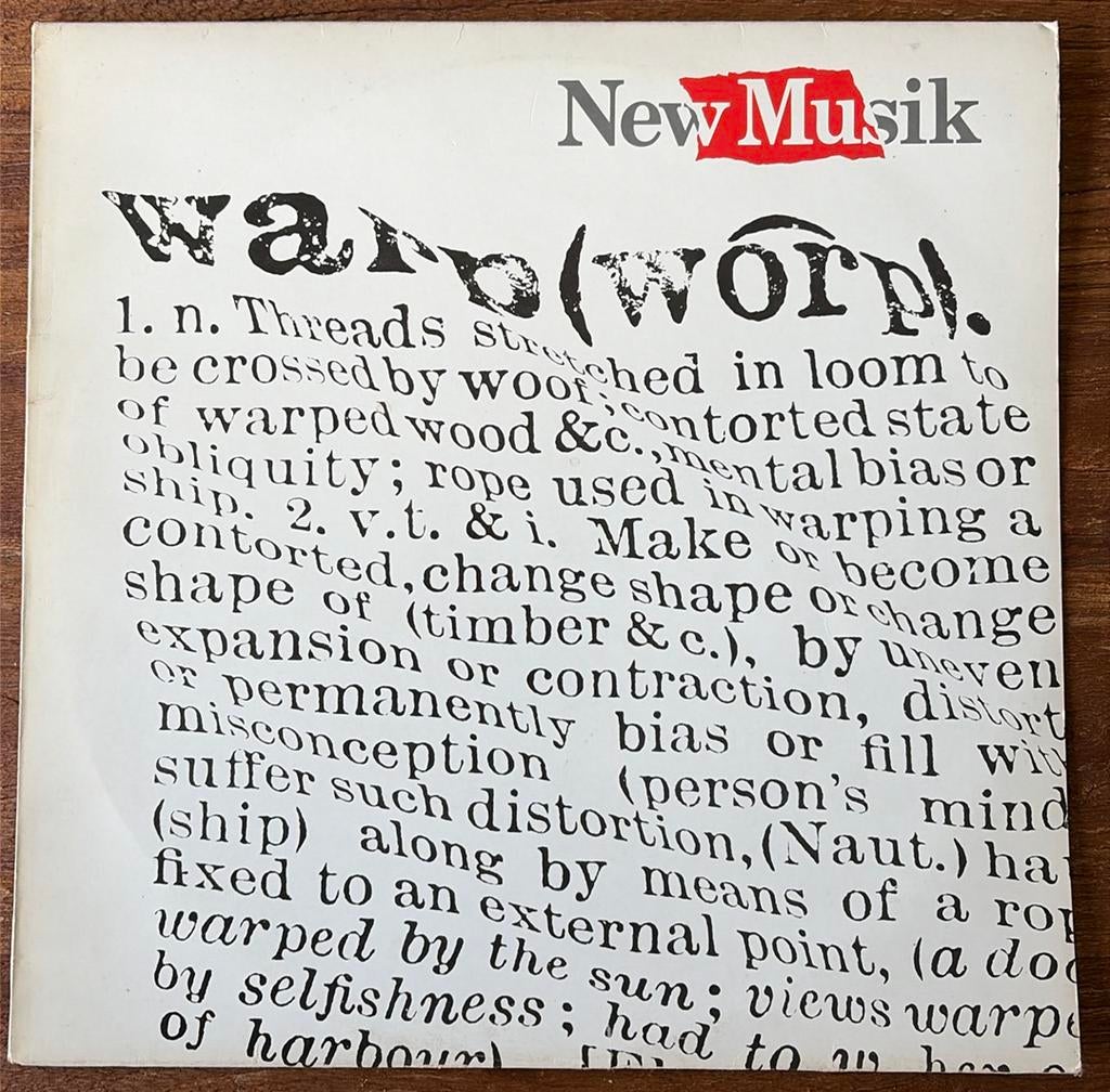 New Musik - warp, Ophalen of Verzenden, Gebruikt