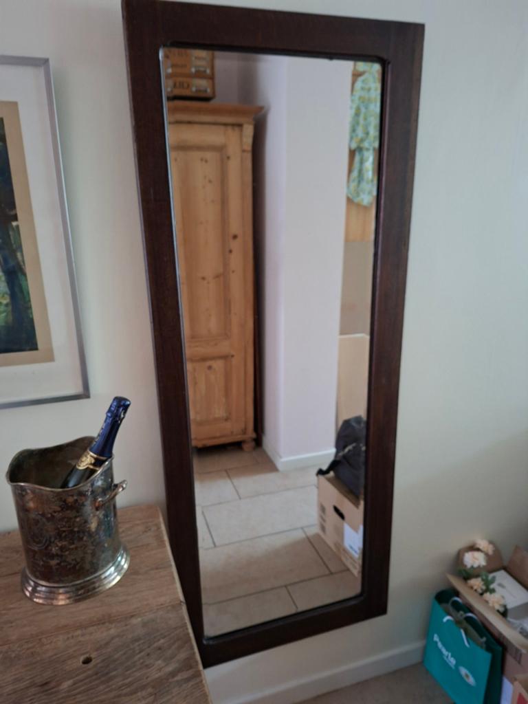 Oude spiegel, Huis en Inrichting, Woonaccessoires | Spiegels, Ophalen