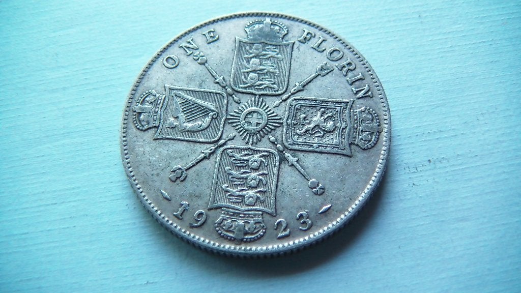RESERVE MICHEL angleterre 1 florin 1923, Enlèvement
