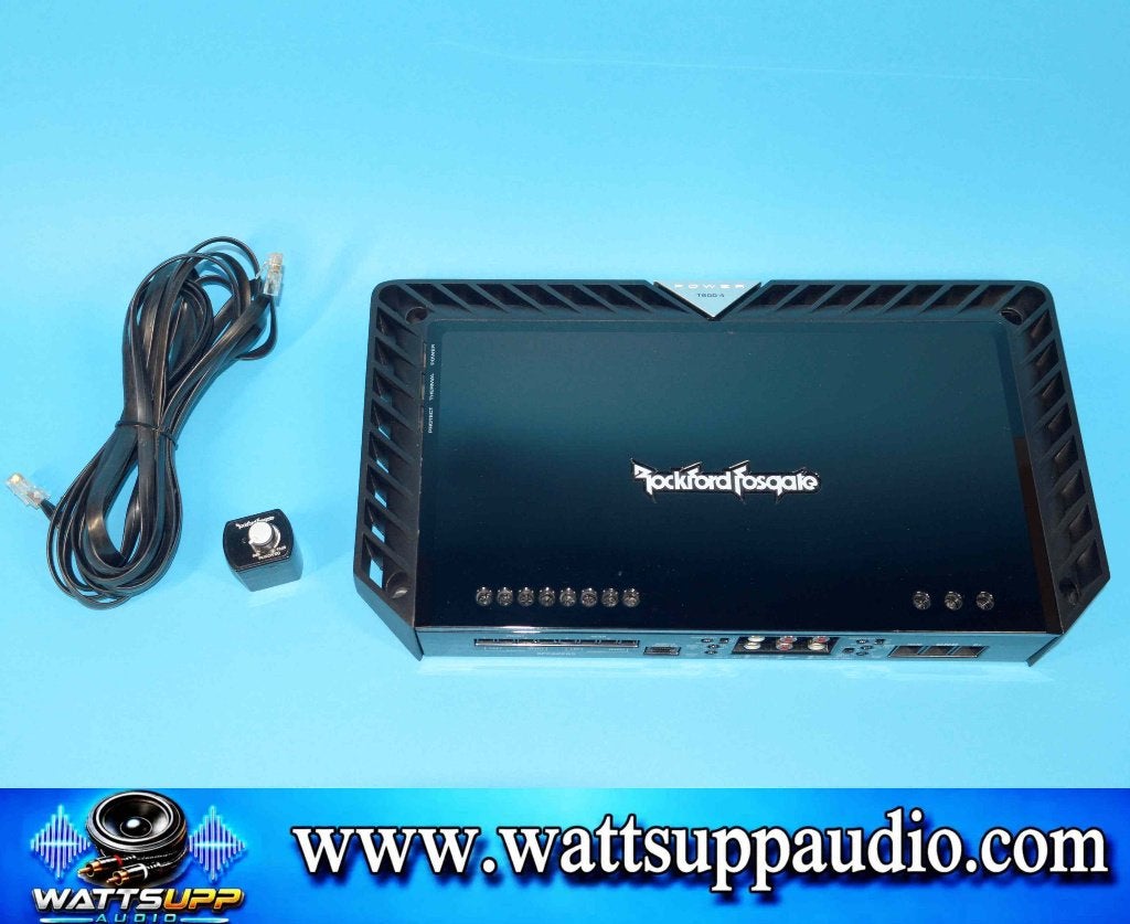 Rockford Fosgate POWER T600-4 4 kanaals versterker, Auto diversen, Ophalen of Verzenden, Gebruikt