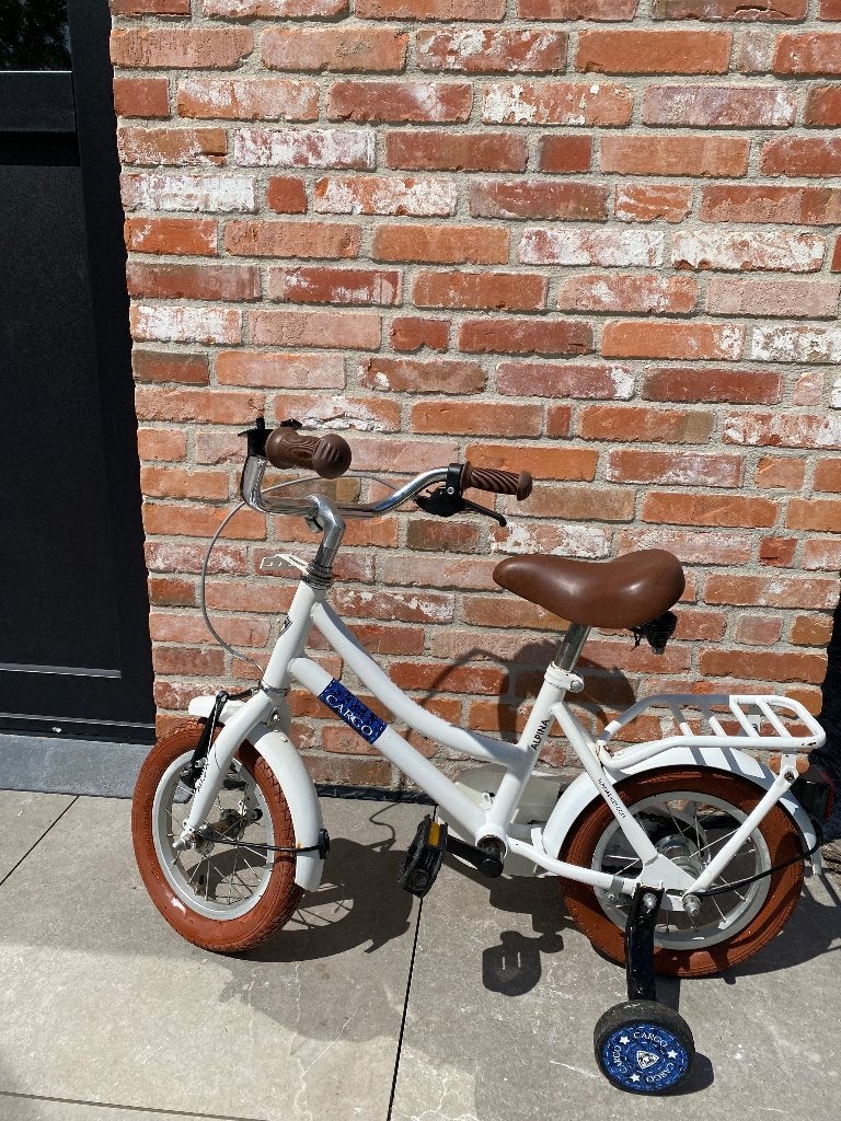 Alpina cargo fiets 12 inch, Ophalen, Zijwieltjes, Gebruikt, Alpina Meisjesfiets