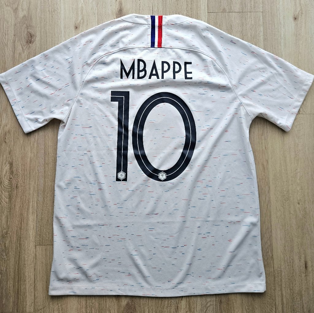Maillot de football Mbappé pour la Coupe du monde de France, Enlèvement ou Envoi, Comme neuf, Maillot