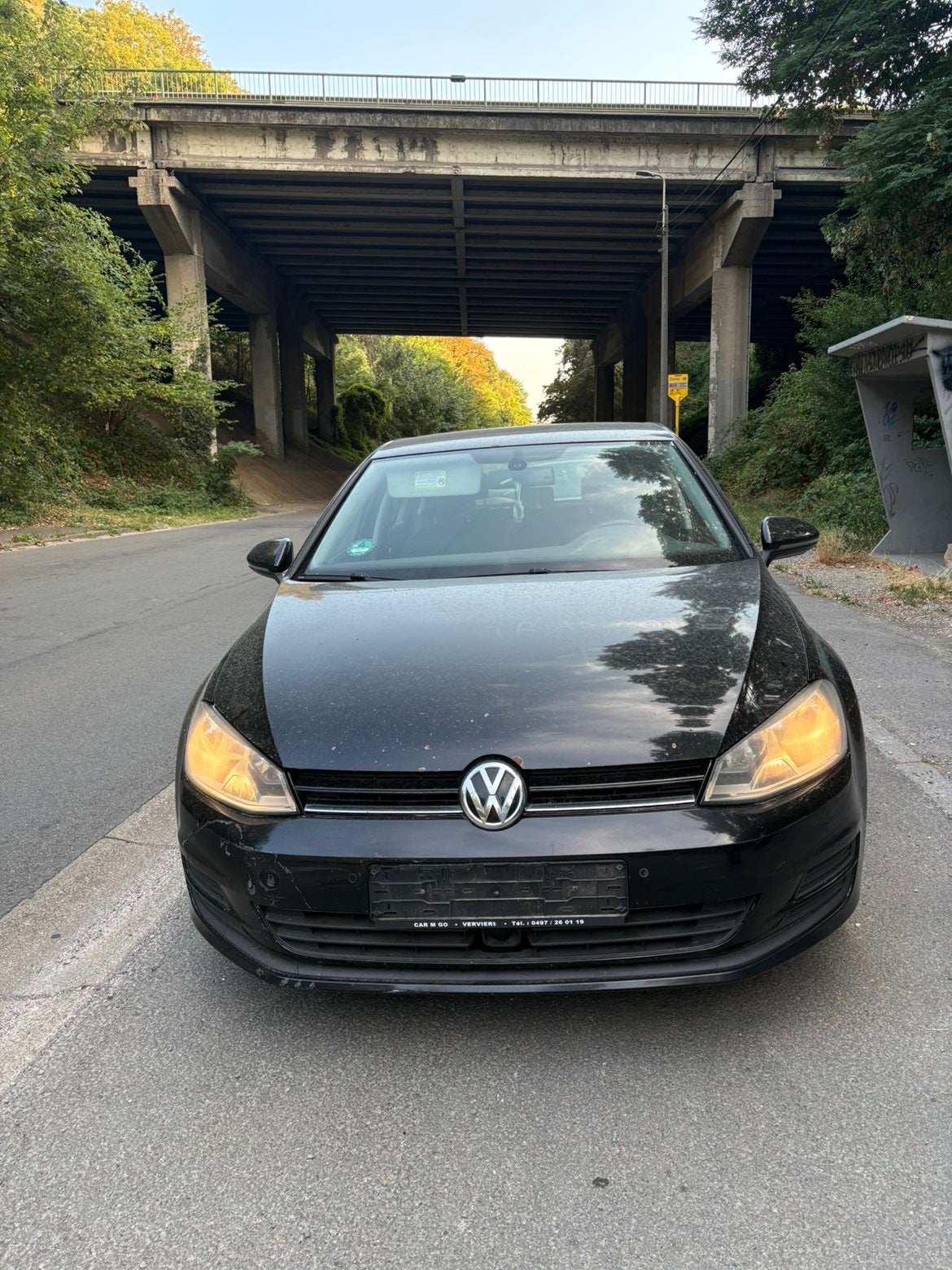 Volkswagen golf 7, Auto's, Volkswagen, Voorwielaandrijving, Euro 5, Stof, Zwart