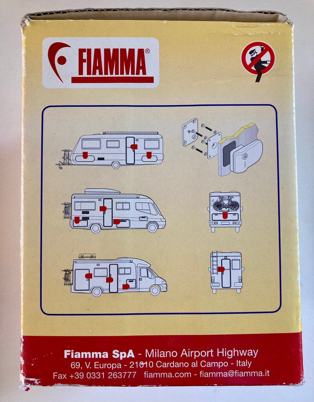 Fiamma Safe Door. veiligheidssloten, Caravans en Kamperen, Mobilhome-accessoires, Ophalen, Nieuw