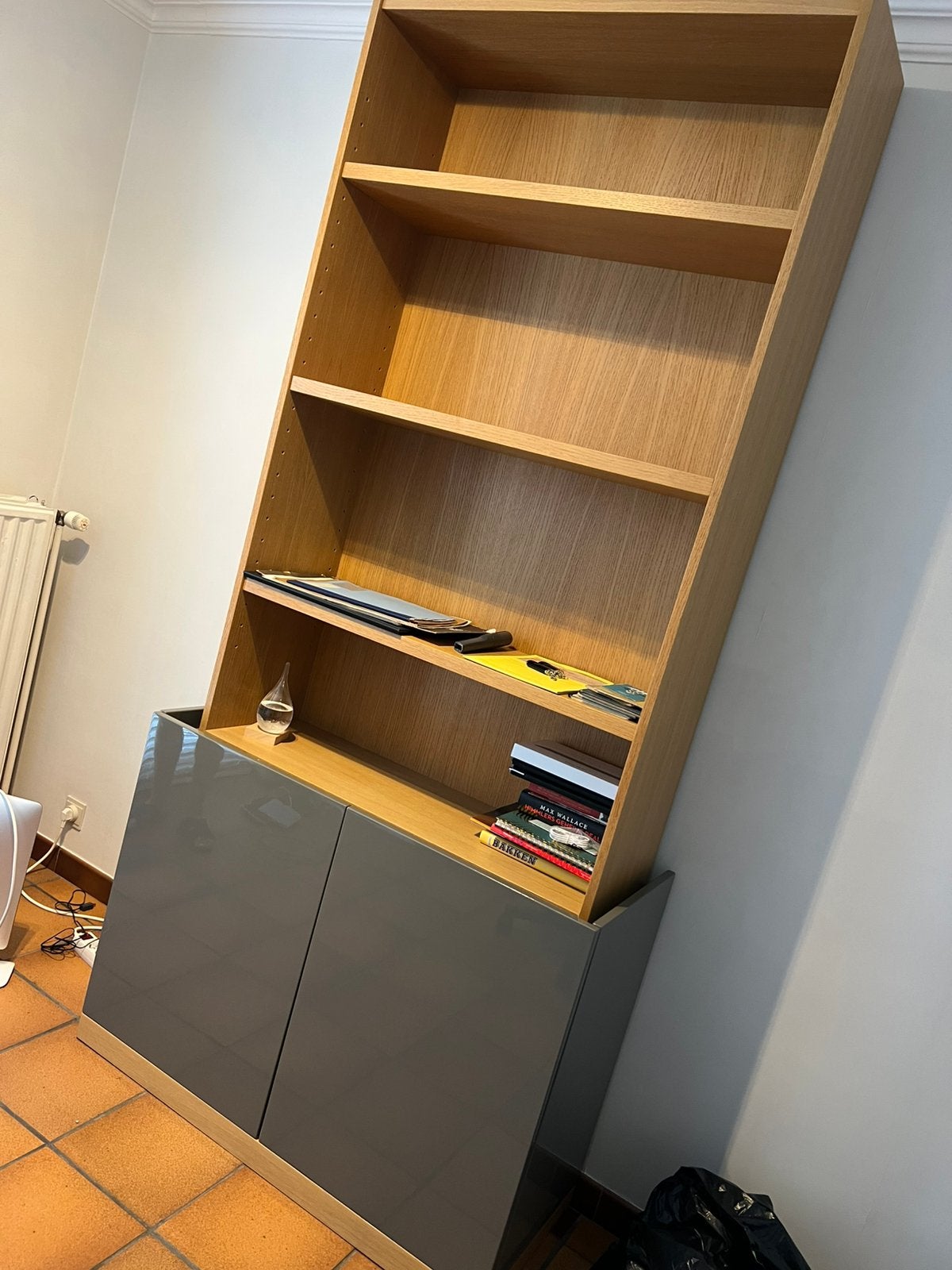 Boekenkast, Ophalen, Nieuw