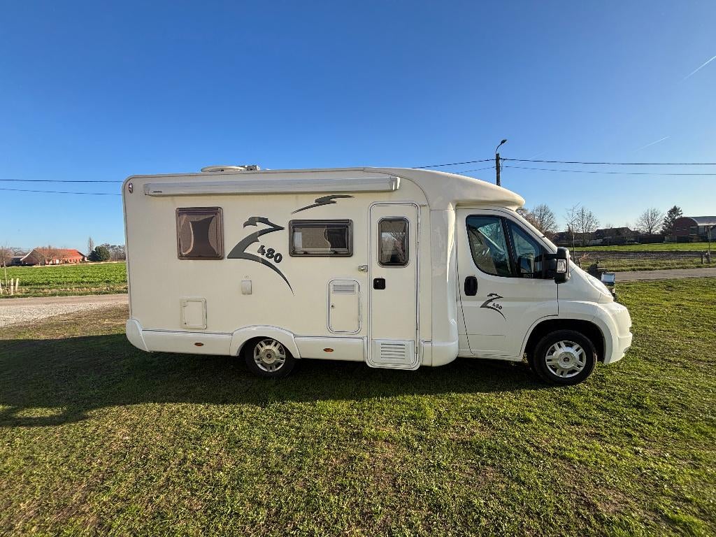 Leuke Mobilhome Fiat Ducato Joint Z480 2.3JTD 130pk 68.000km, Caravans en Kamperen, Mobilhomes, Standaard zit, Ringverwarming