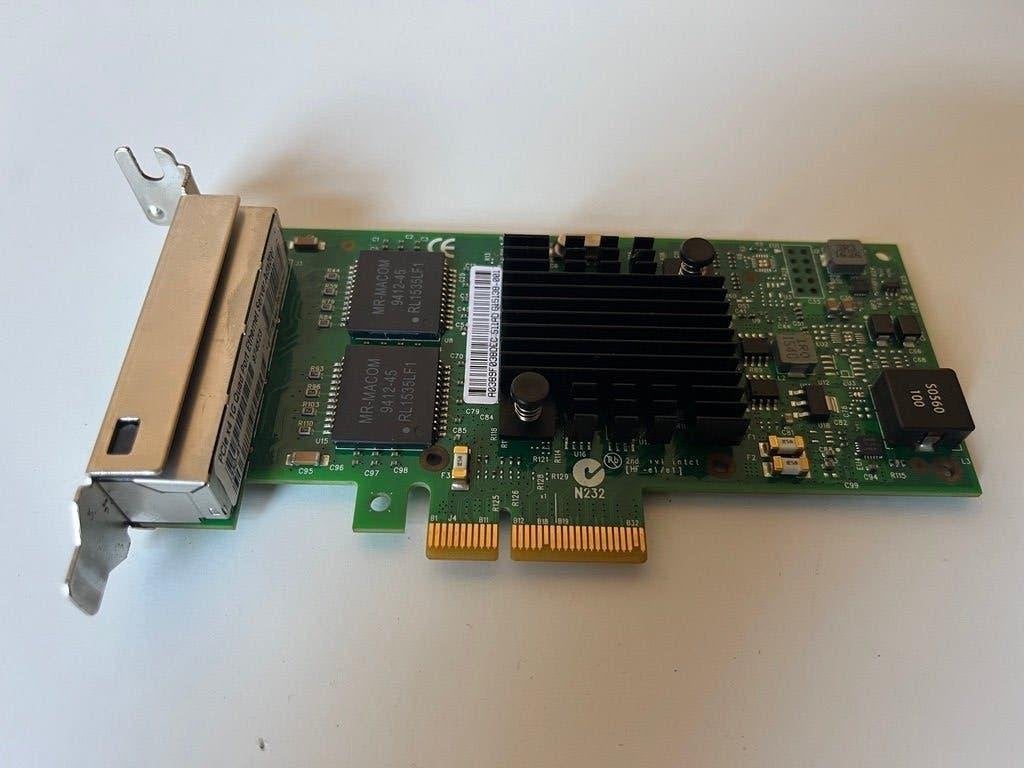 Intel I350-T4 PCIe Quad Port Gigabit Netwerkkaart, Computers en Software, Netwerkkaarten, Ophalen of Verzenden, Zo goed als nieuw