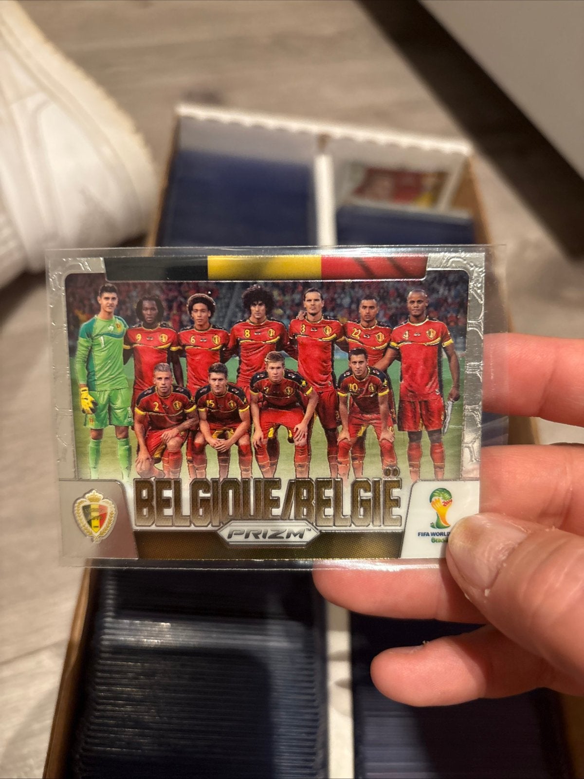 Belgie Belgium panini WK World Cup 2014, Ophalen of Verzenden, Zo goed als nieuw