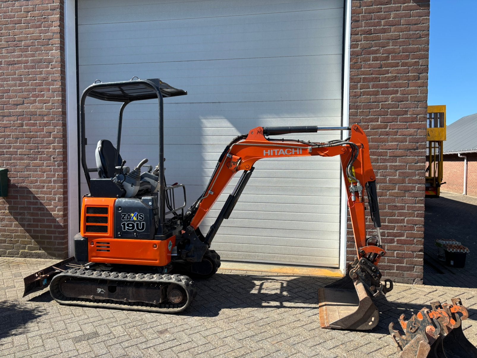 Hitachi ZX19-5A Minigraver Graafmachine Sloop/Sorteer, Zakelijke goederen, Ophalen
