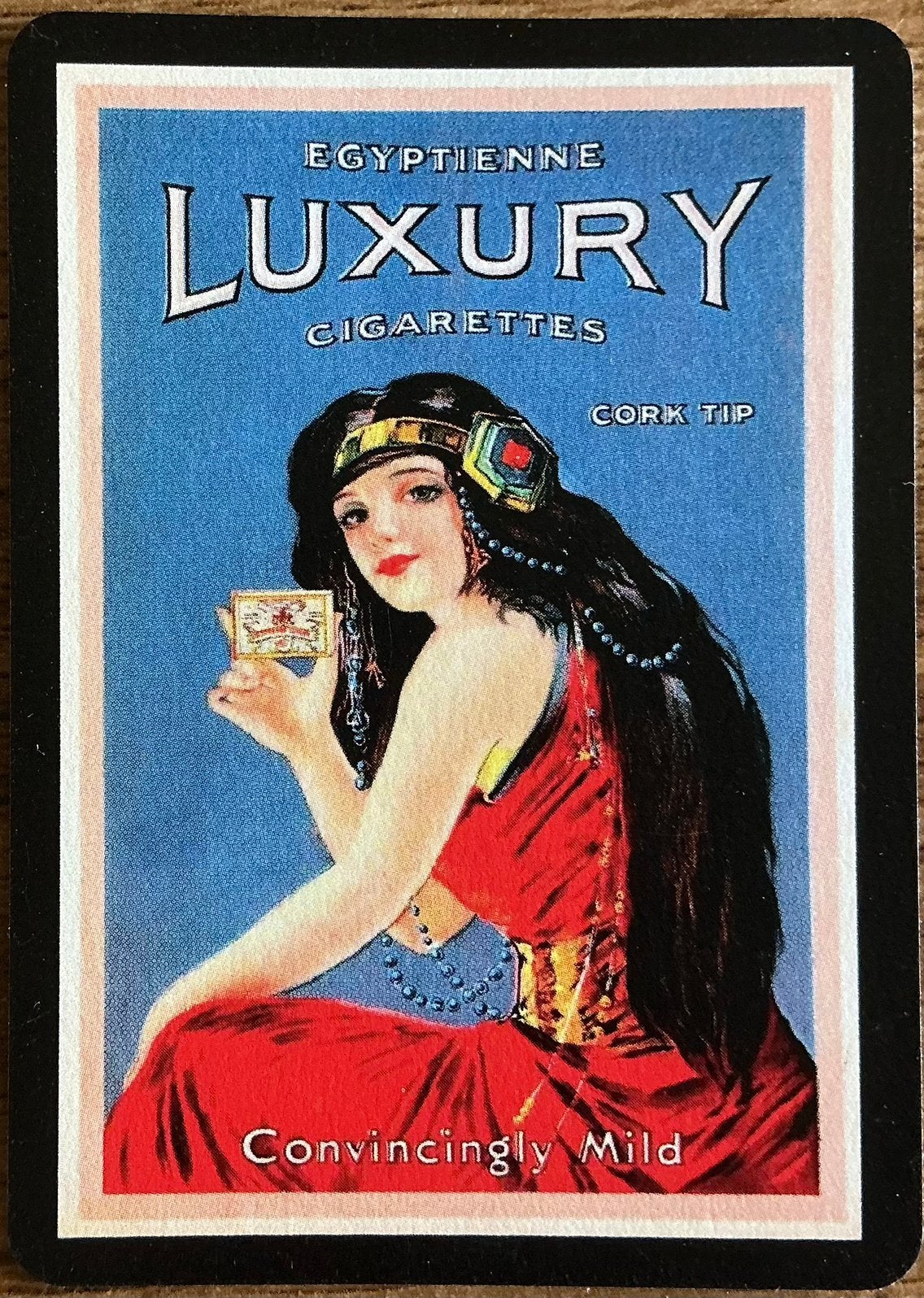 Splk CIGARETTES LUXURY, Verzamelen, Ophalen of Verzenden, Zo goed als nieuw, Speelkaart(en)