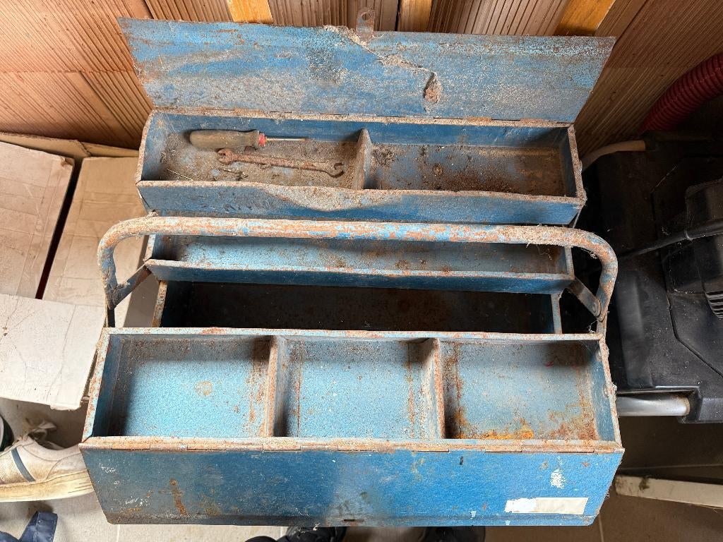 Oude Gereedschapskoffer, Doe-het-zelf en Bouw, Ophalen, Gebruikt