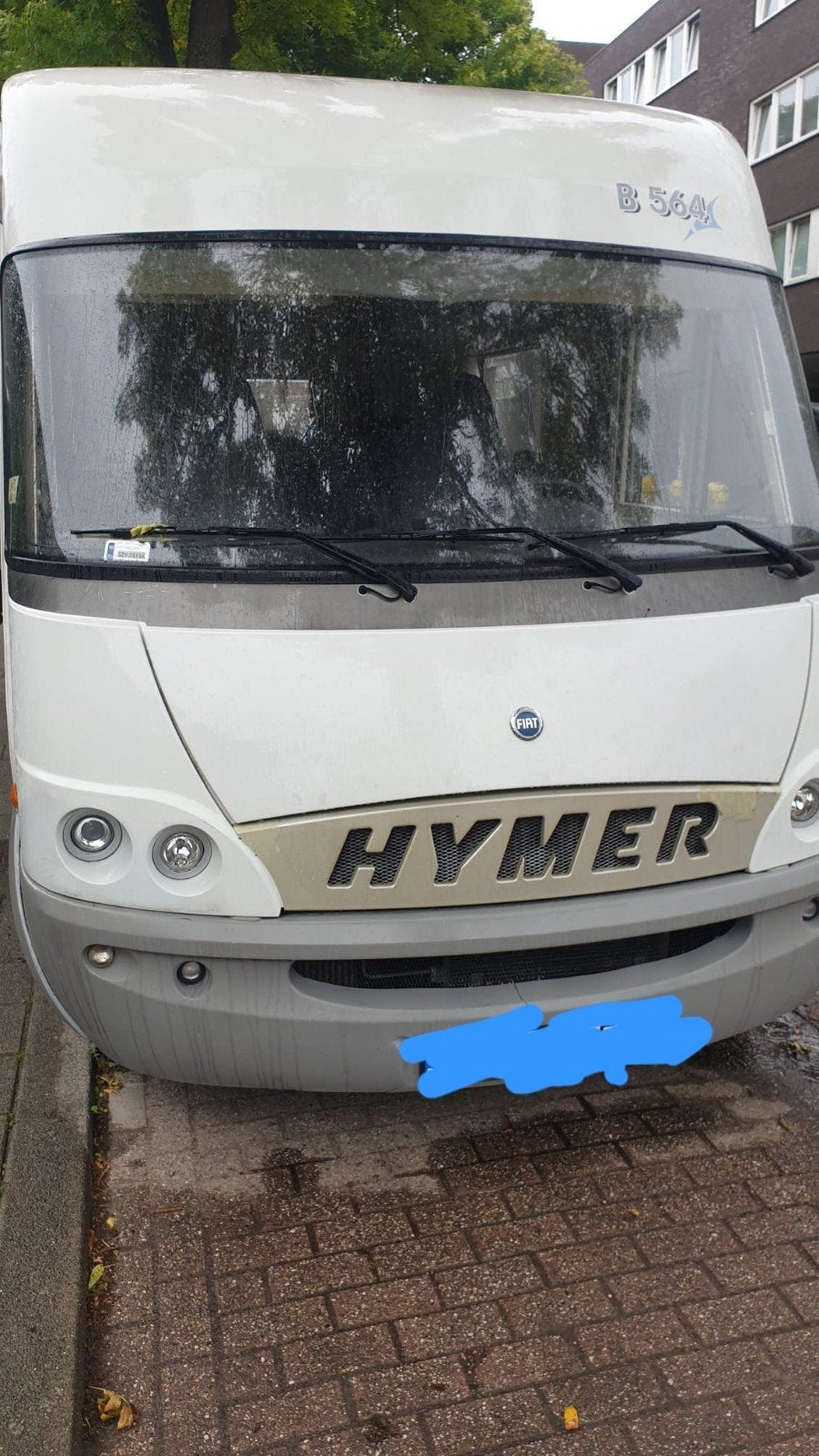 Te koop mooi Hymer 2.8 JTD, Caravanes & Camping, Jusqu'à 4, Toilette à cassette, Fiat, Diesel
