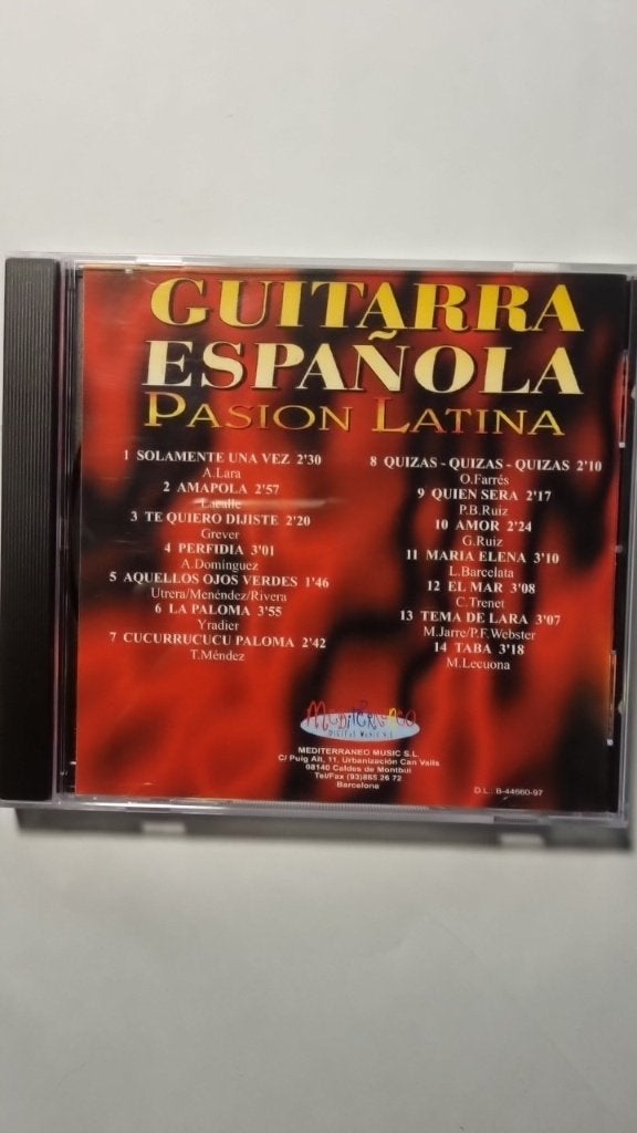 Chico Garcia Guitarra Y Orquesta - Guitarra Espanola -, Enlèvement ou Envoi, Utilisé