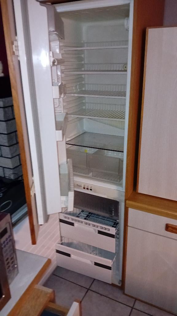 ijskast-diepvriezer Philips whirlpool (inbouw), Ophalen