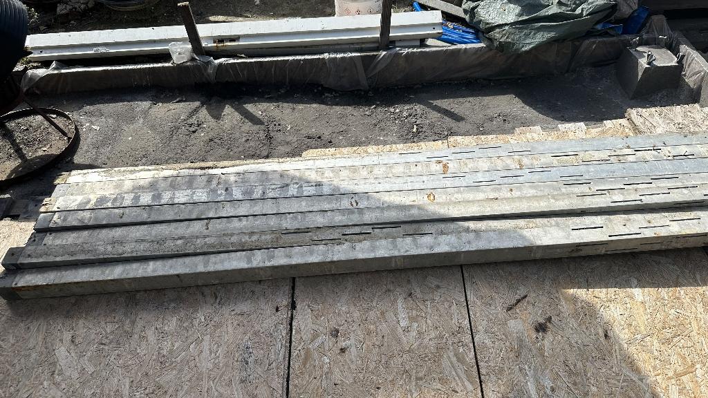 Aluminium Stelprofiel/ metselprofiel, Ophalen, Gebruikt, Aluminium