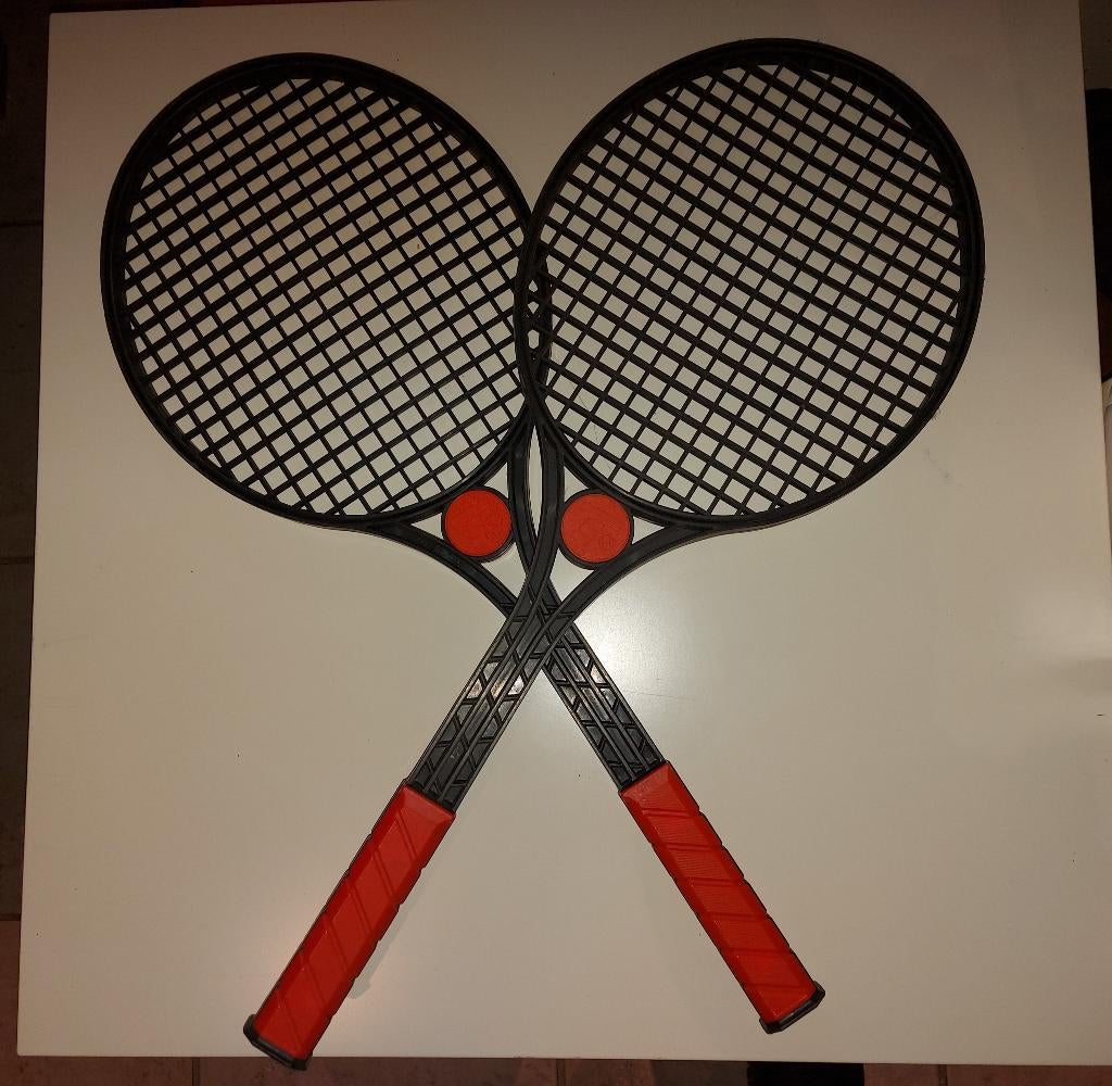2 raquettes de tennis de plage, Enlèvement, Utilisé