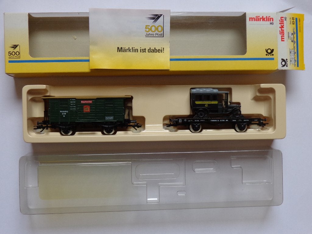 Marklin ho Württemberg 63-01 Coffret '500 JAHRE POST'., Enlèvement ou Envoi, Neuf, Wagon, Märklin