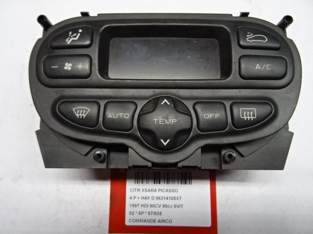 PANNEAU DE COMMANDE CLIMATISATION Xsara Picasso (CH), Autos : Pièces & Accessoires, Citroën, Kontakt-citroen@citroen.com, Utilisé