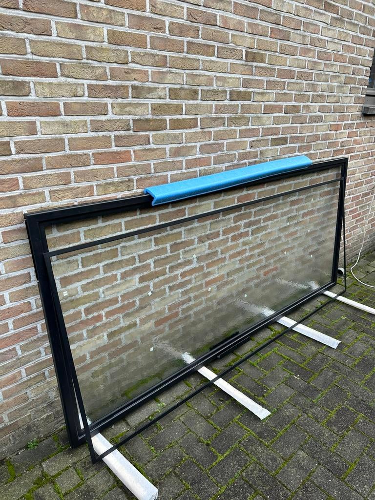 Staaldeur met vastpaneel, Doe-het-zelf en Bouw, Deuren en Vliegenramen, Nieuw, Overige typen, 215 cm of meer, 120 cm of meer, Metaal
