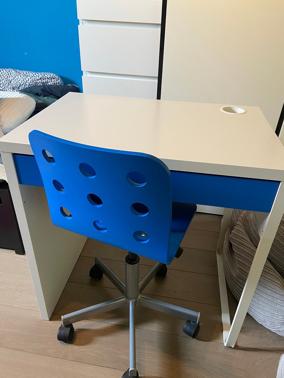 Bureau Micke Ikea, Huis en Inrichting, Bureaus, Ophalen, Gebruikt, IKEA