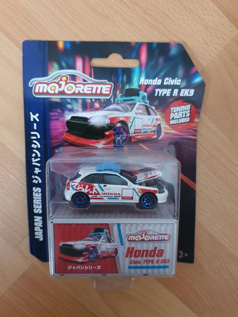 Majorette honda civic type R EK9, Enlèvement