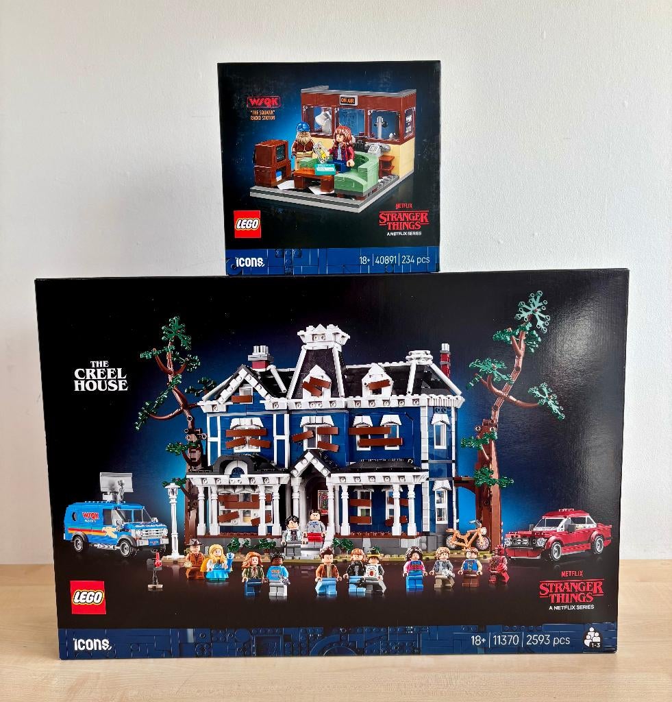 Lego 11370 Stranger Things: The Creel House + 40891 Nieuw!, Lego, Nieuw, Ophalen of Verzenden, Complete set
