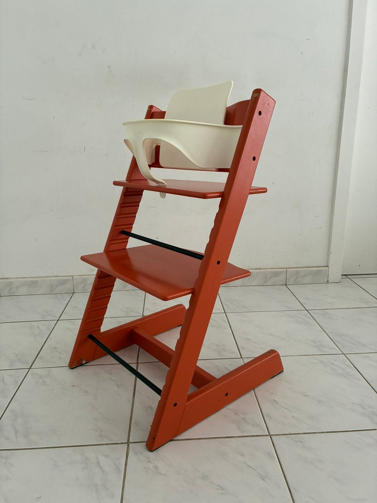 Stokke Tripp Trapp met babyset, Enlèvement, Utilisé, Chaise évolutive, Réducteur de chaise
