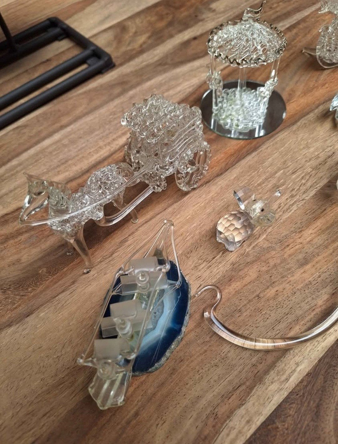 Te Koop Swarovski + Glaswerk Dierenfiguren, Handtassen en Accessoires, Bedels, Ophalen