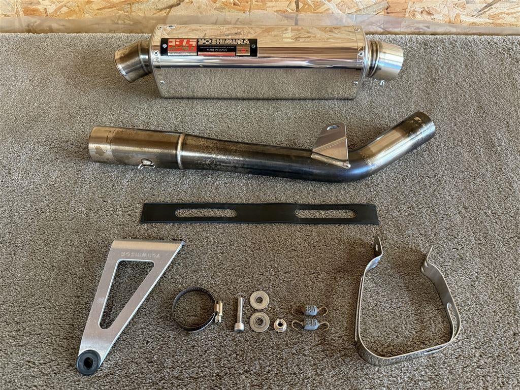 Yoshimura Tri-Oval uitlaat GSXR600 GSXR750 06-07 07 K6 K7, Motoren, Ophalen of Verzenden, Gebruikt