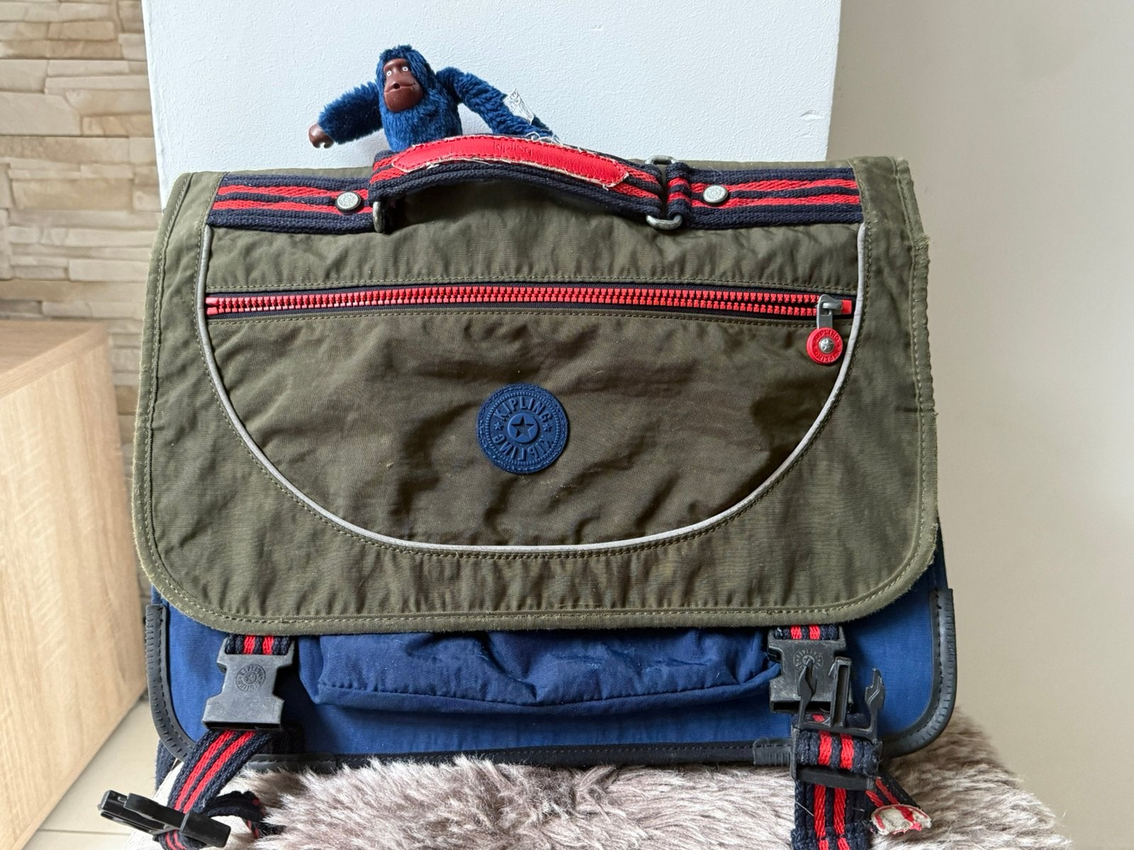 Kipling Preppy Seaweed 30x41x18 cm - boekentas, Handtassen en Accessoires, Tassen | Schooltassen, Ophalen, Aktetas of Boekentas