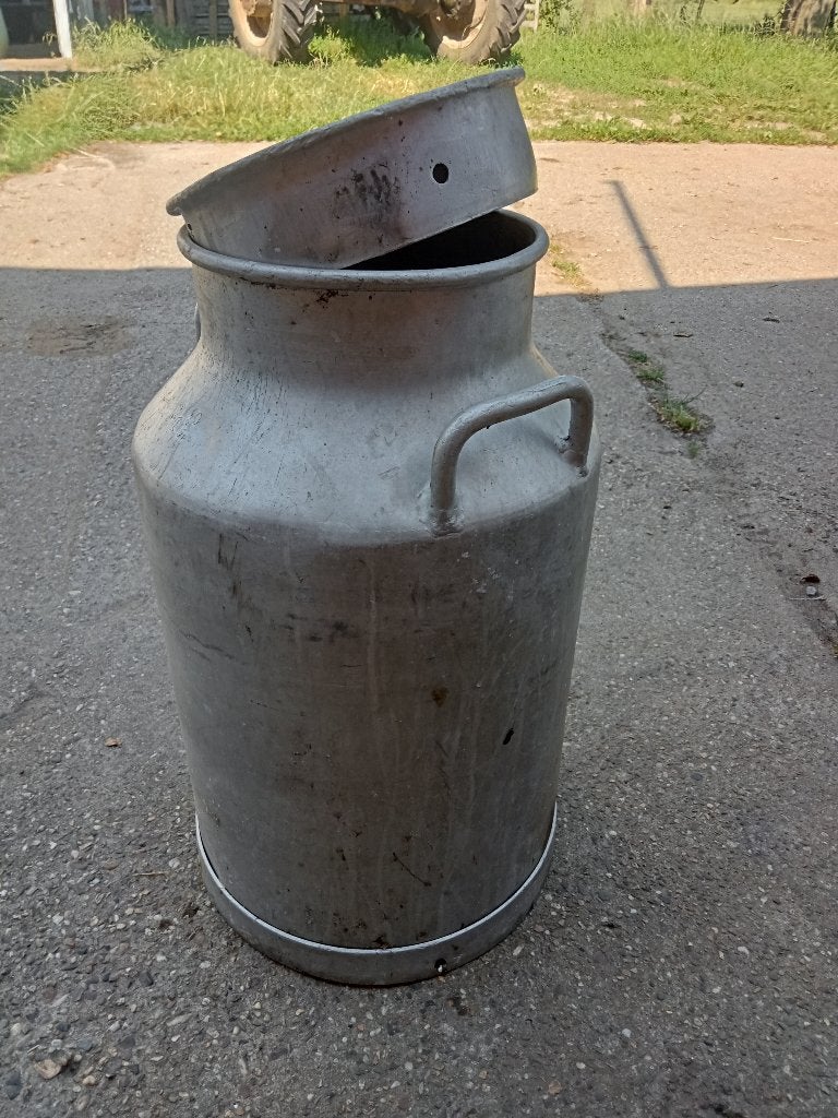 aluminium melkkit , oude ploeg, Enlèvement