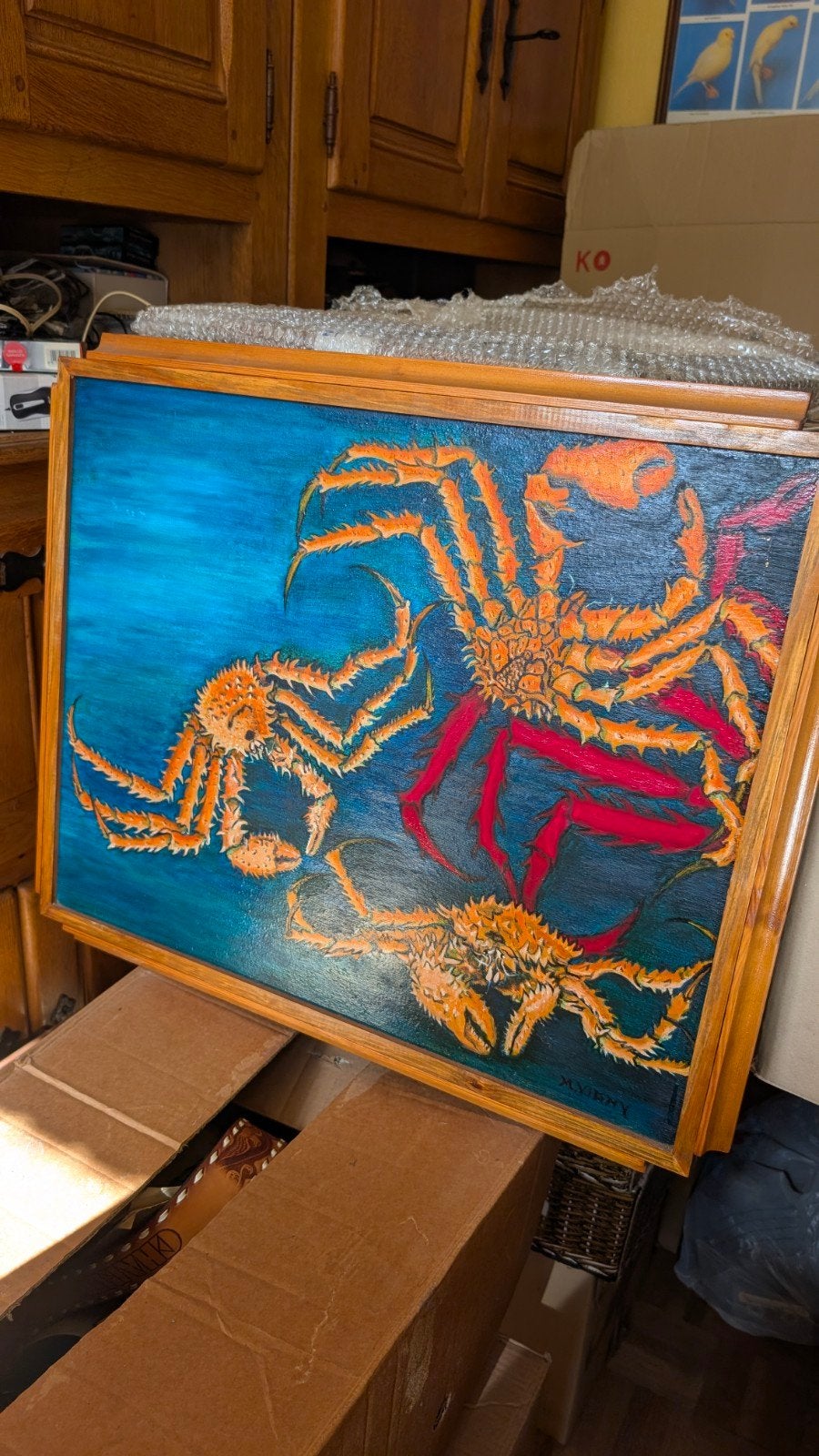 Peinture de M. Vigny à vendre, Enlèvement