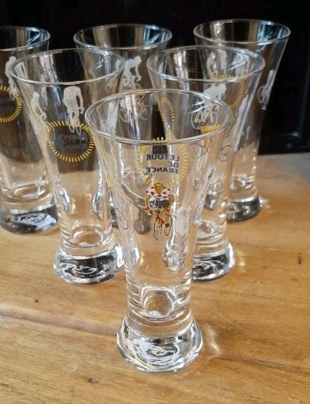Lunettes Ricard de la collection Tour de France, Collections, Verres & Petits Verres, Enlèvement ou Envoi