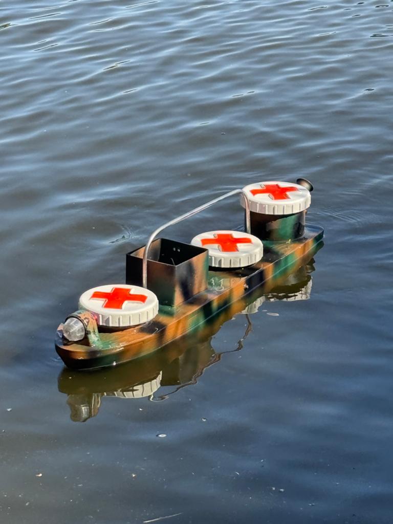voerboot broecks, Ophalen, Zo goed als nieuw