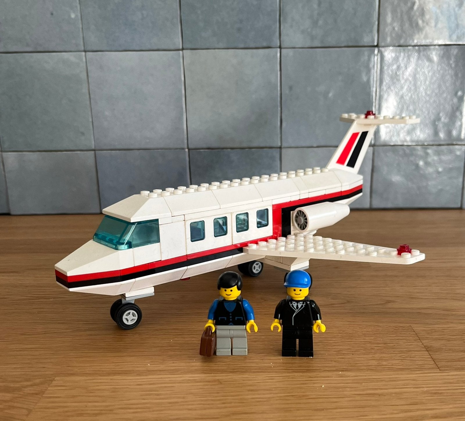 Legoland jaren 80 - vliegtuig - 6368, Enlèvement ou Envoi, Lego, Ensemble complet, Comme neuf