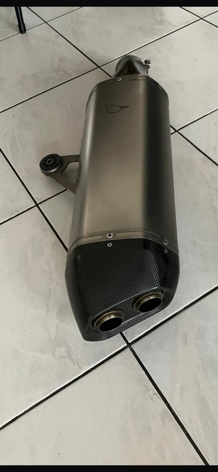 Akrapovic sportdemper bmw 1200 gs (nieuwstaat), Auto-onderdelen, Uitlaatsystemen, Ophalen of Verzenden, Gebruikt